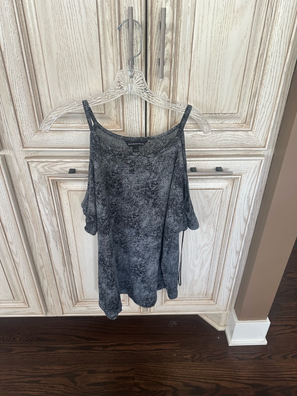 Rock & Republic Cold-Shoulder Top